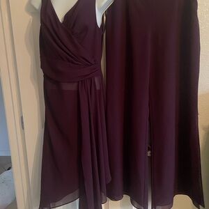 Beautiful plum color pant set